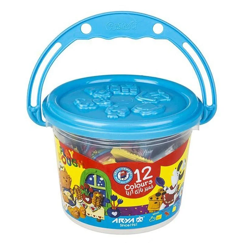 خمیر بازی 6 و 12 و سطلی آریا