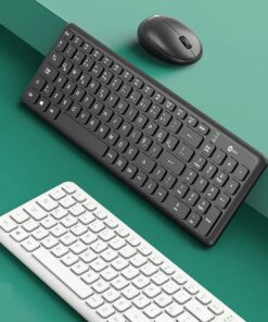 کیبورد و موس بی‌سیم Lenovo Lecoo مدل KW204