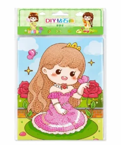 نقاشی الماسی فانتزی طرح دختر