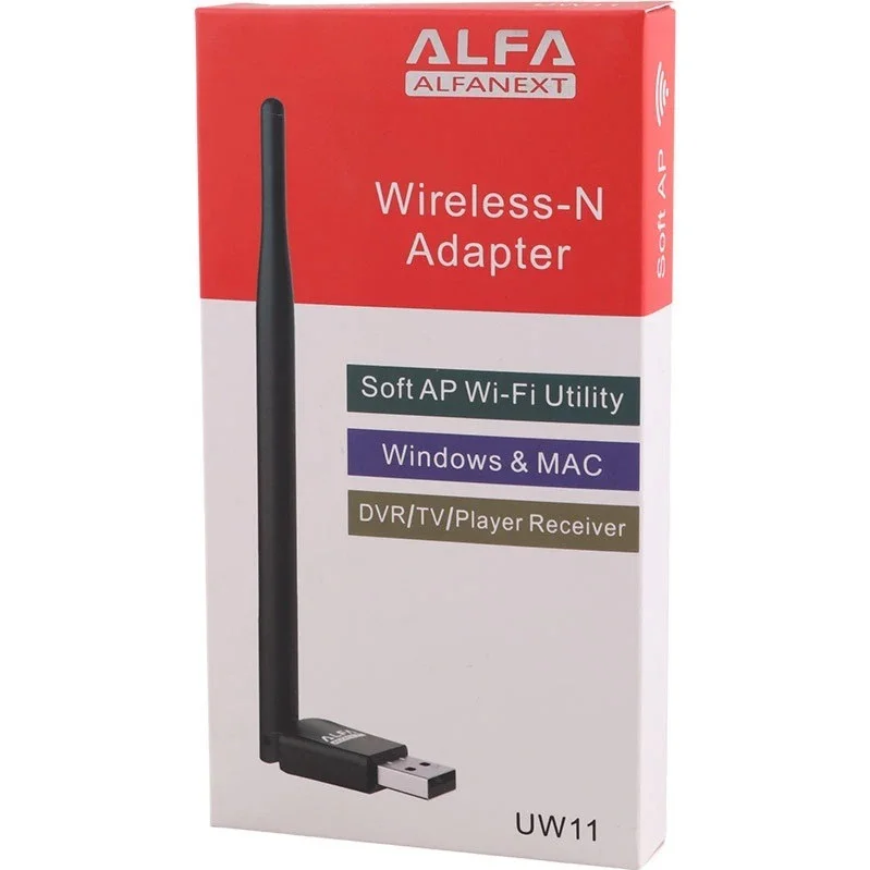 دانگل wifi آنتن دار Alfa UW11 150Mbps - تصویر 2