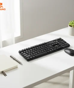 نمای دیگری از کیبورد و ماوس بی سیم jeqang مدل JW-7100